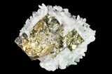 Pyrite, Sphalerite and Quartz Association - Peru #149577-1